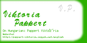 viktoria pappert business card